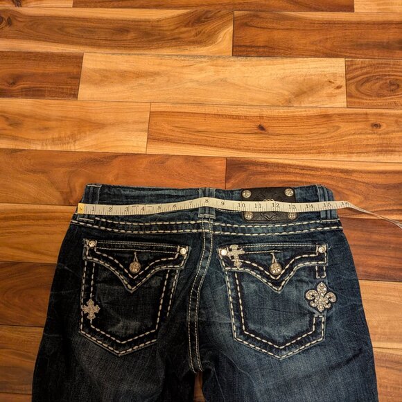 MISS ME BOOT CUT JEANS SIZE 28 - Picture 5 of 14